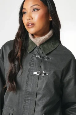 Trim Detail Wax Jacket