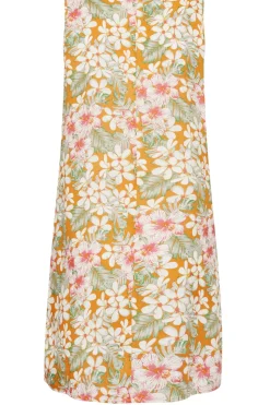 Tropical Print Pocket Dress