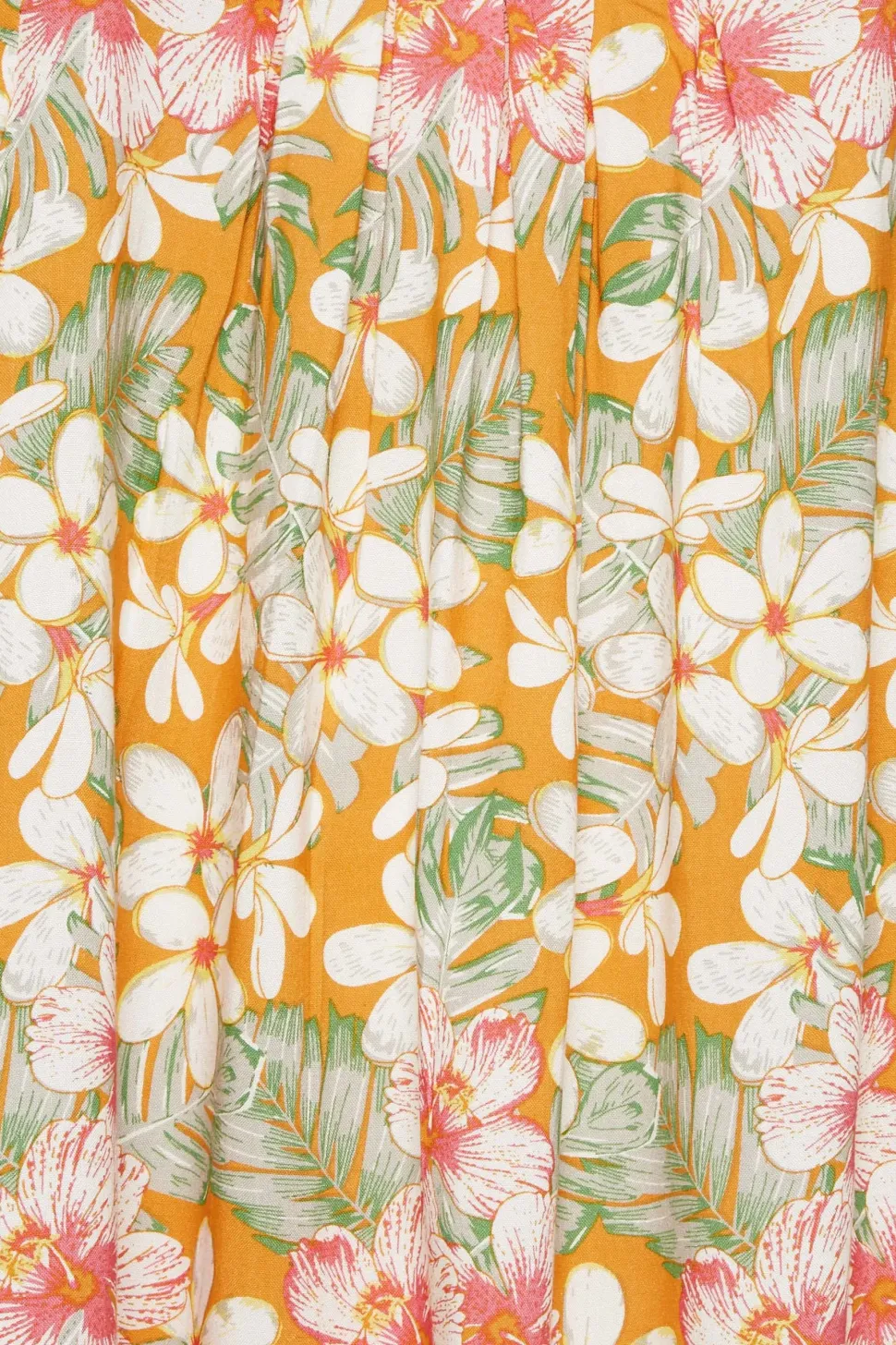 Tropical Print Pocket Dress