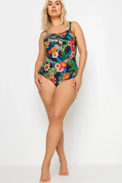 Tropical Print Swimsuit