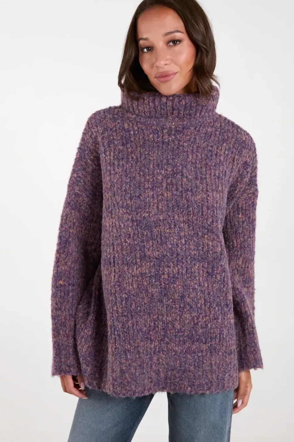 Turtle Neck Specked Jumper