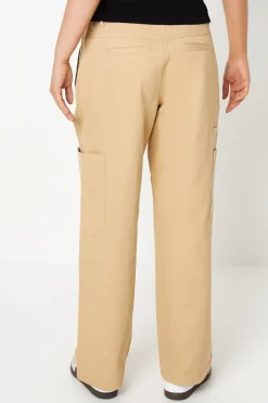 Twill Cargo Pocket Detail Trouser