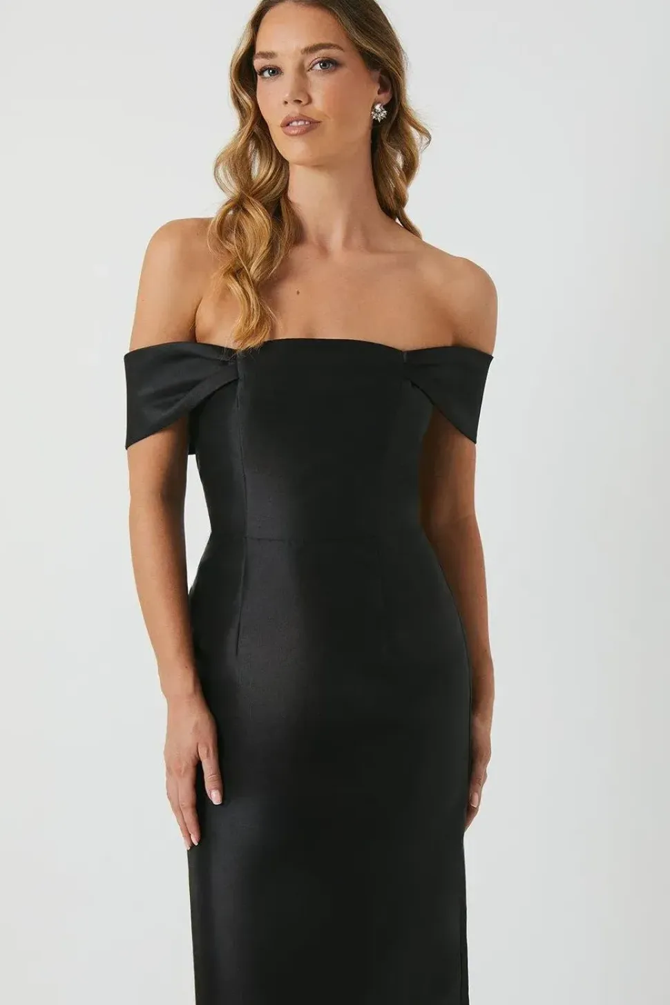 Twill Column Bridesmaid Dress
