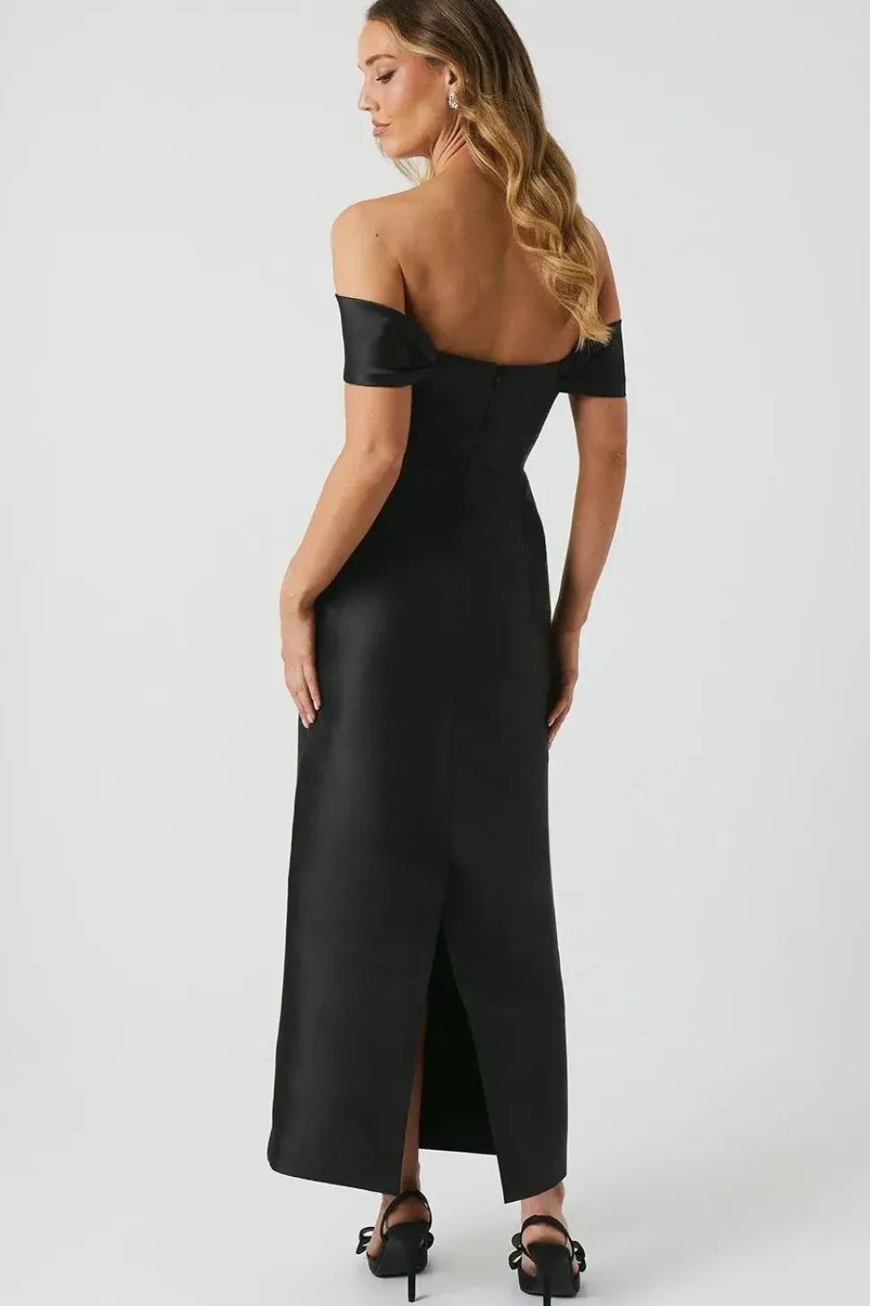 Twill Column Bridesmaid Dress