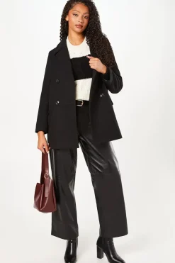 Twill Peacoat
