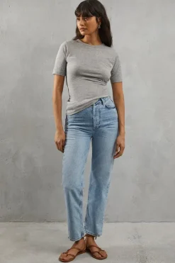 Twist Back Jersey Tshirt