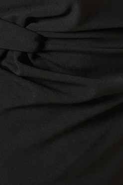 Twist Scuba Midi Dress