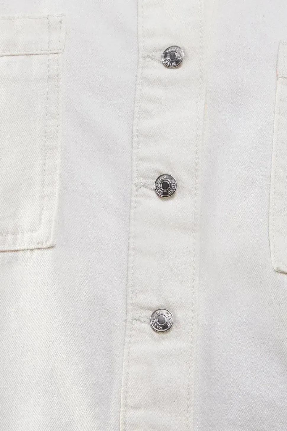 Utility Denim Short Sleeve Boxy Shirt
