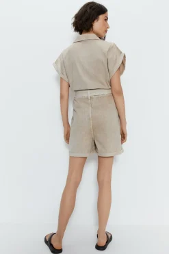 Utility Pocket Detail Playsuit