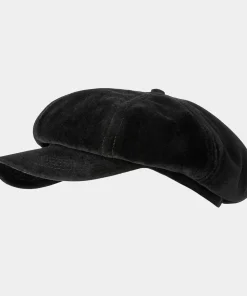 Velvet Baker Boy Hat
