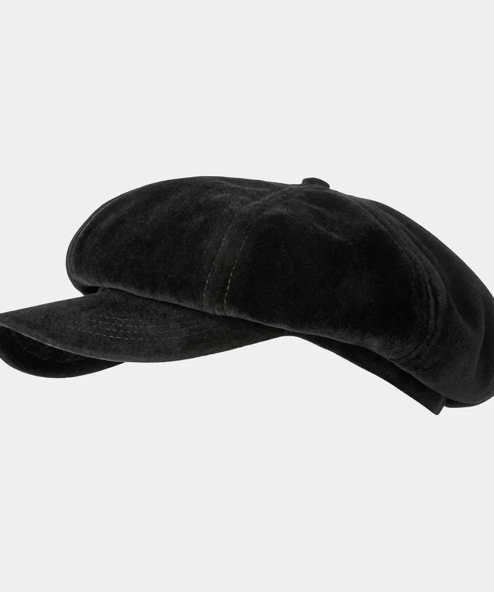 Velvet Baker Boy Hat
