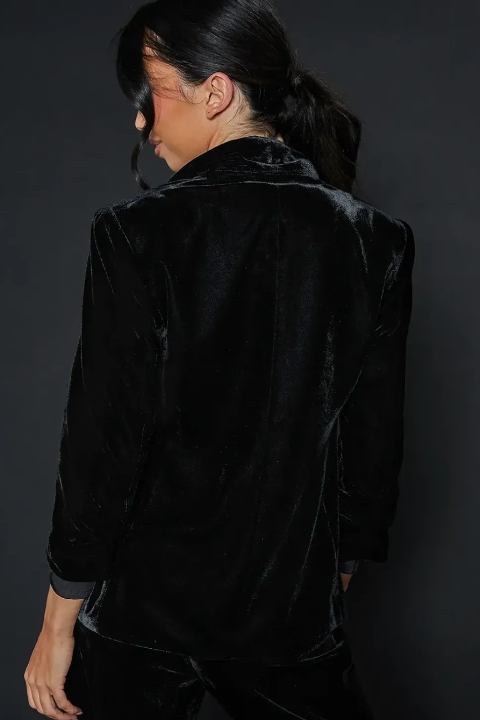 Velvet Blazer