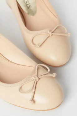 Veronica Low Heeled Ballerina Pumps