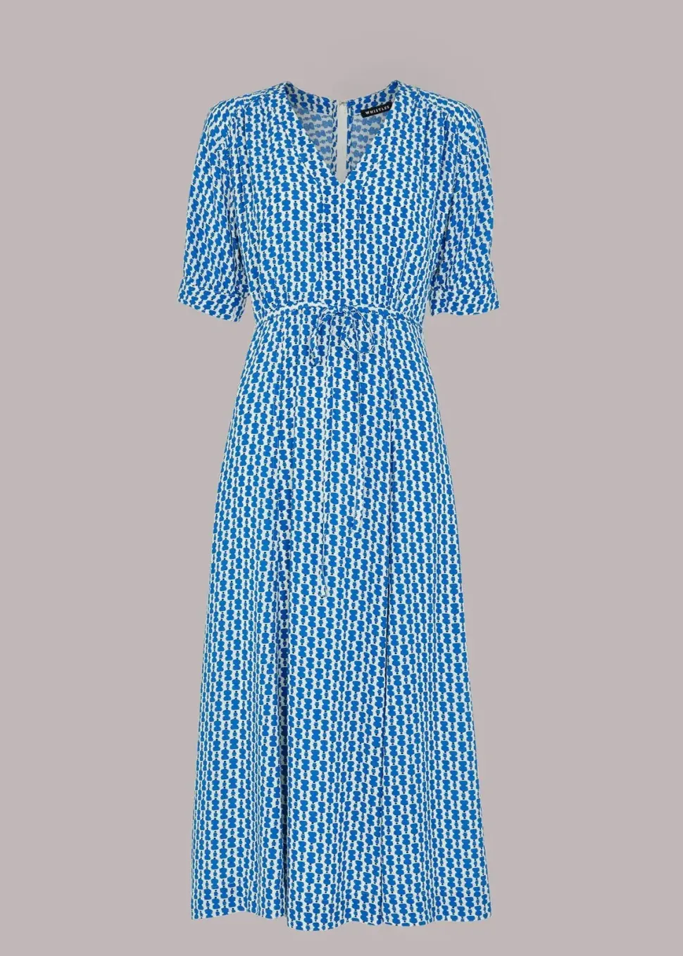 Vertical Stack Midi Dress-