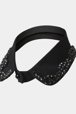 Vintage Beaded Round Collar