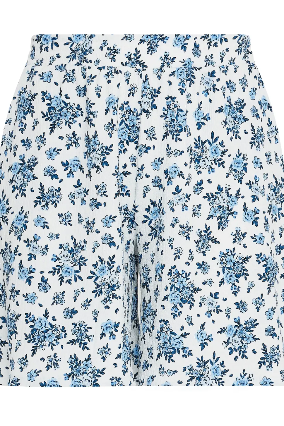 Vintage Floral Textured Shorts