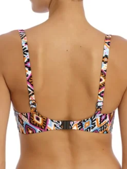 Viva La Fiesta Plunge Bikini Top