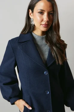 Volume Sleeve Coat