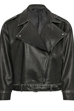 Washed Biker Jacket
