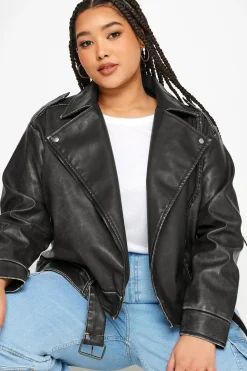 Washed Biker Jacket