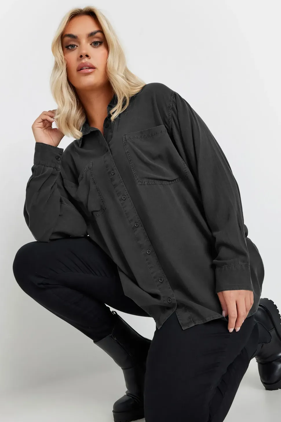 Washed Denim Shirt
