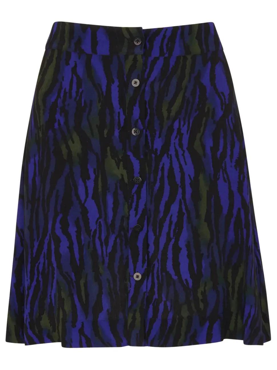 Watercolour Tiger Mini Skirt-Animal Print