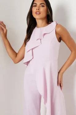 Waterfall Ruffle Jumpsuit