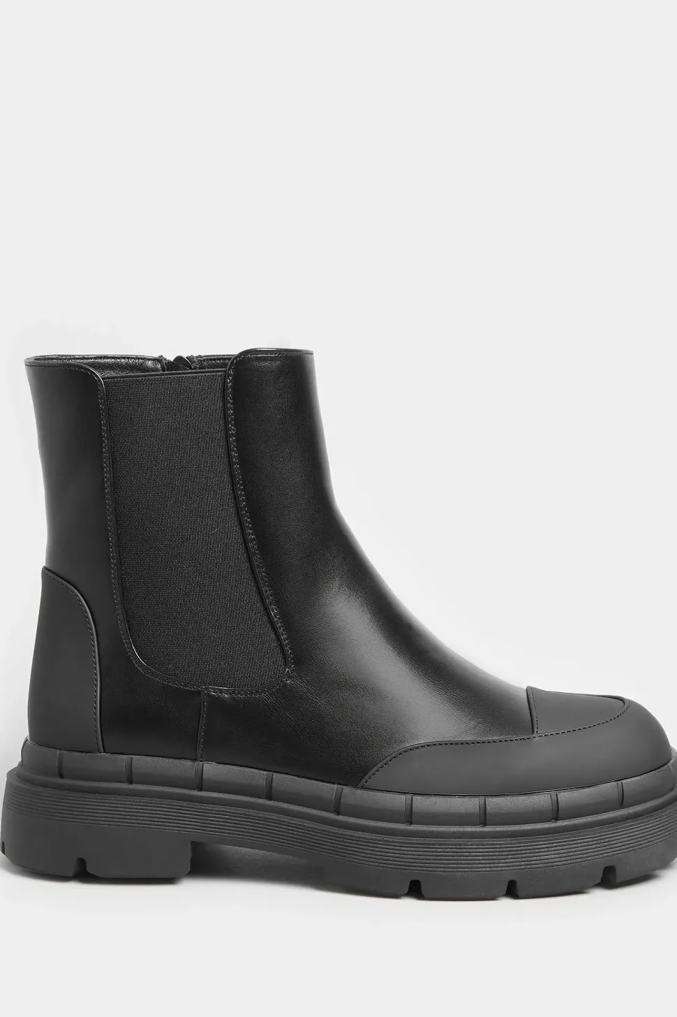 Wide & Extra Wide Chunky High Chelsea Boots