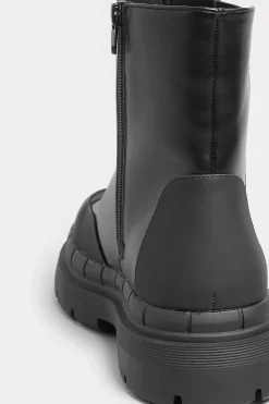Wide & Extra Wide Chunky High Chelsea Boots
