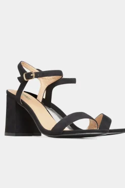 Wide & Extra Wide Fit Block Heel Sandal