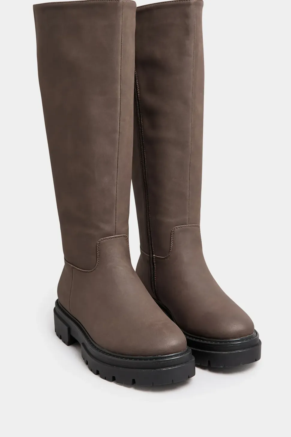 Wide & Extra Wide Fit Chunky Calf Boots