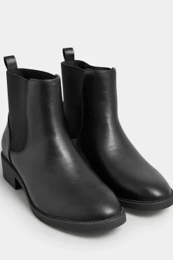 Wide & Extra Wide Fit Faux Suede Slouch Boots