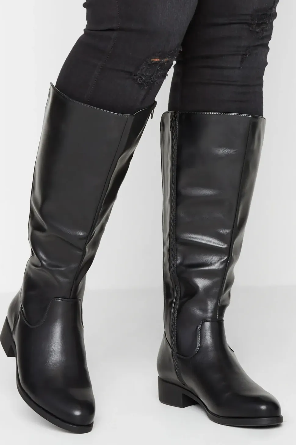 Wide & Extra Wide Fit Knee High Boots