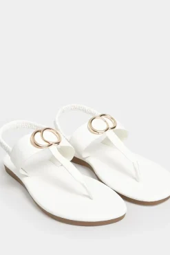 Wide & Extra Wide Fit Limited Collection Double Ring Toe Thong Sandals
