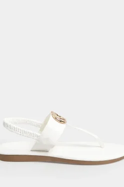 Wide & Extra Wide Fit Limited Collection Double Ring Toe Thong Sandals