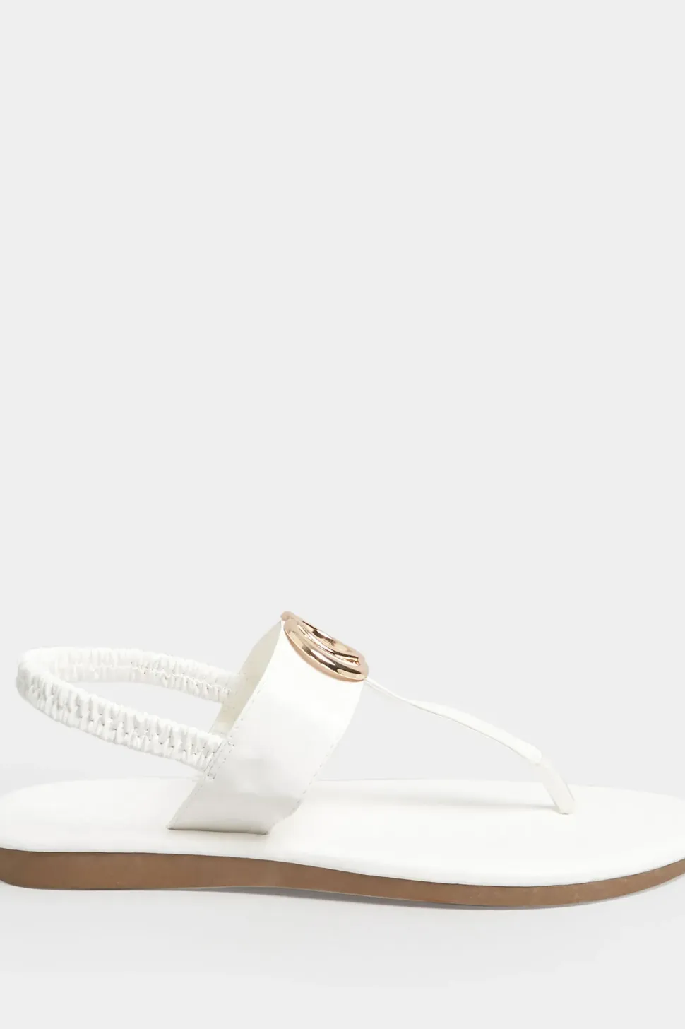 Wide & Extra Wide Fit Limited Collection Double Ring Toe Thong Sandals