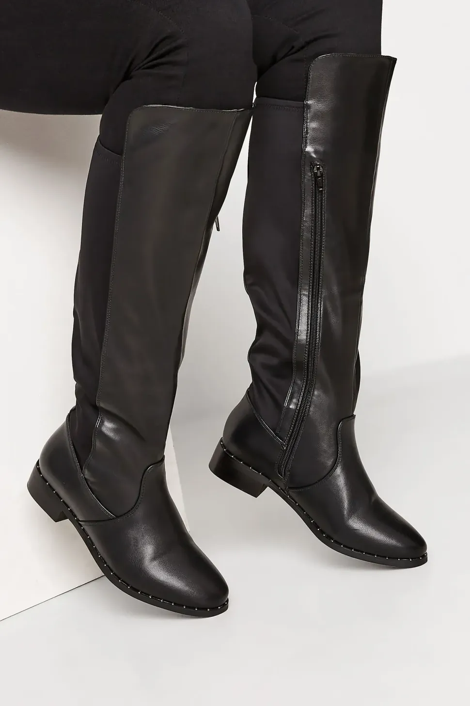 Wide & Extra Wide Knee High Boots