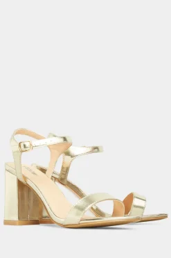 Wide Fit & Extra Wide Fit Block Heeled Sandal