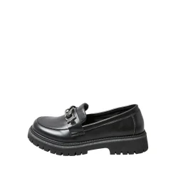 Wide Fit and Extra Wide Fit Chain Detail Chunky Loafers