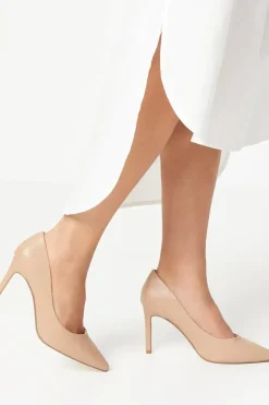 Wide Fit Dash Pointed Court Shoes