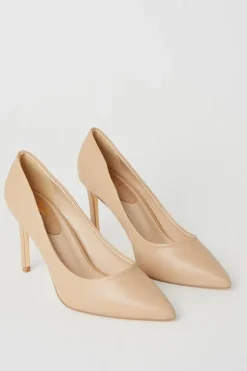 Wide Fit Dash Pointed Court Shoes