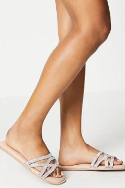 Wide Fit Frances Embellished Sandals