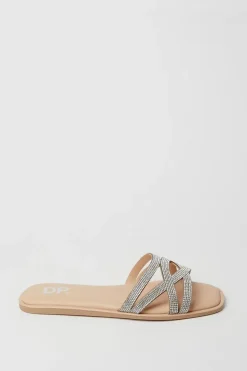 Wide Fit Frances Embellished Sandals