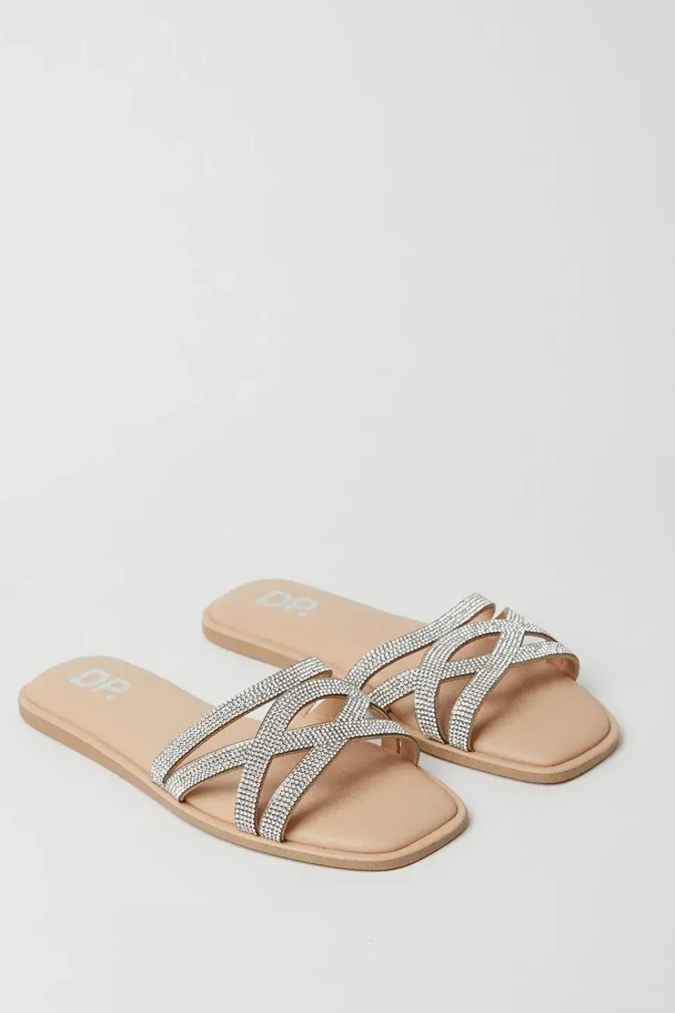 Wide Fit Frances Embellished Sandals