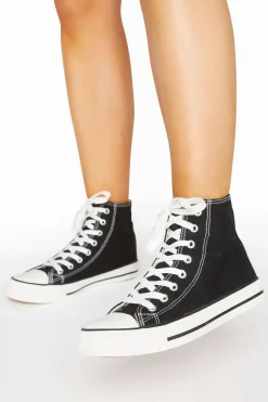 Wide Fit High Top Trainers