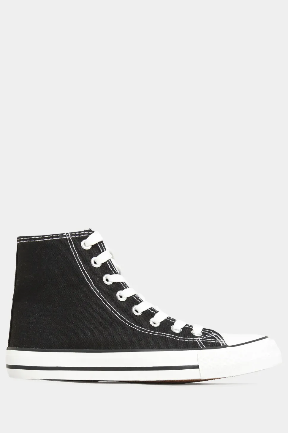 Wide Fit High Top Trainers