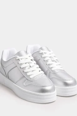 Wide Fit Lace Up Chunky Trainers