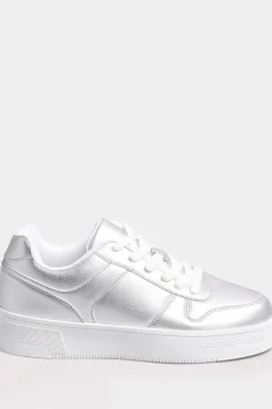 Wide Fit Lace Up Chunky Trainers