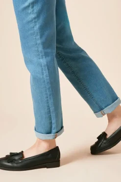 Wide Fit Leigh Fringe Loafers