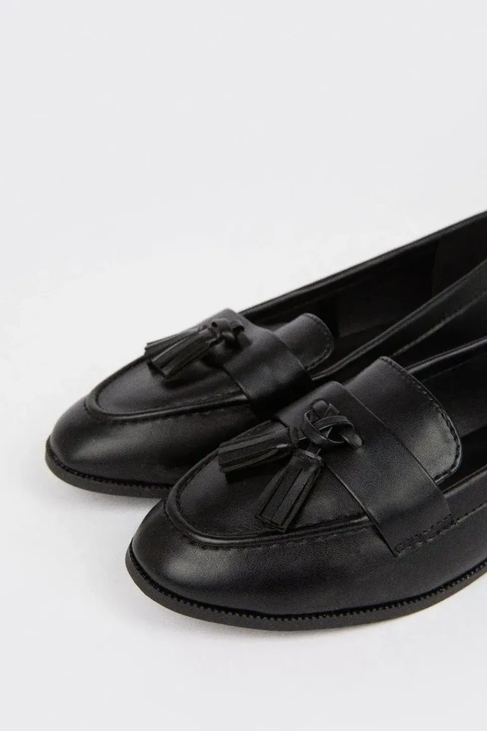 Wide Fit Lennie Tassel Loafers